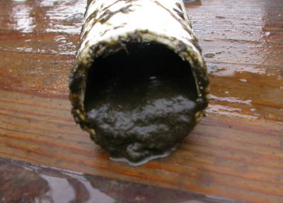 2 Inch PVC pipe clogged with sand